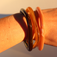 Club Paris Chokoladebrun Armring