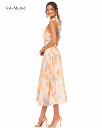 Karen | Satin halterkjole