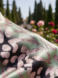 Oda | Kobberfarvet Wrap-Midikjole