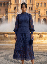 Ruth | Elegant silkekjole
